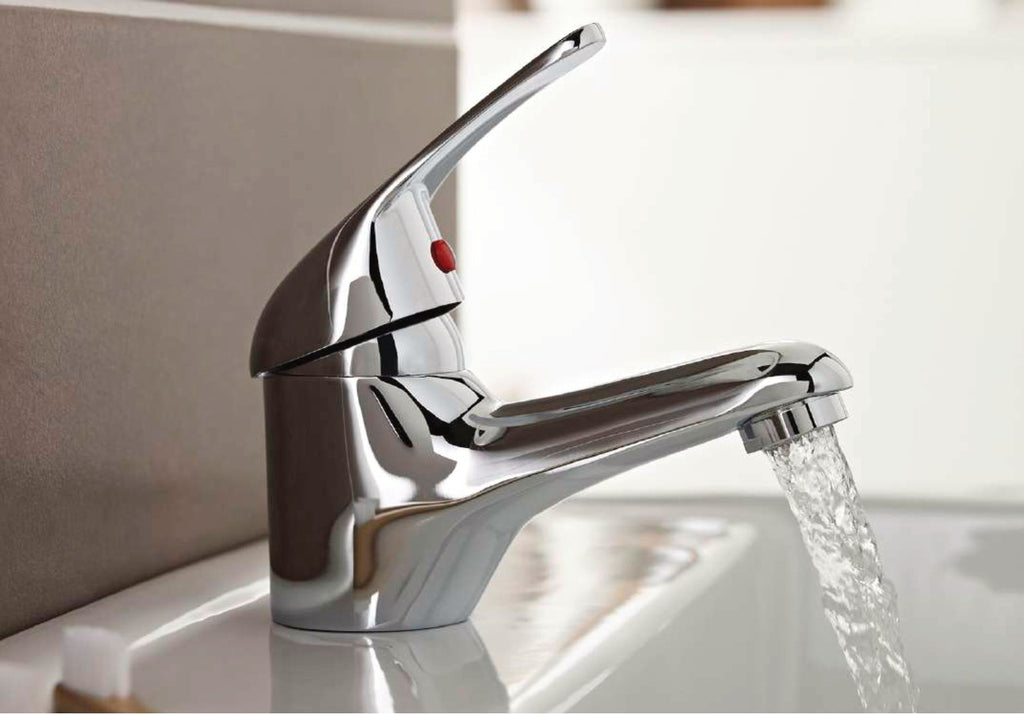 Simplo taps in a bathroom