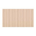 Slatted wall panel in oak