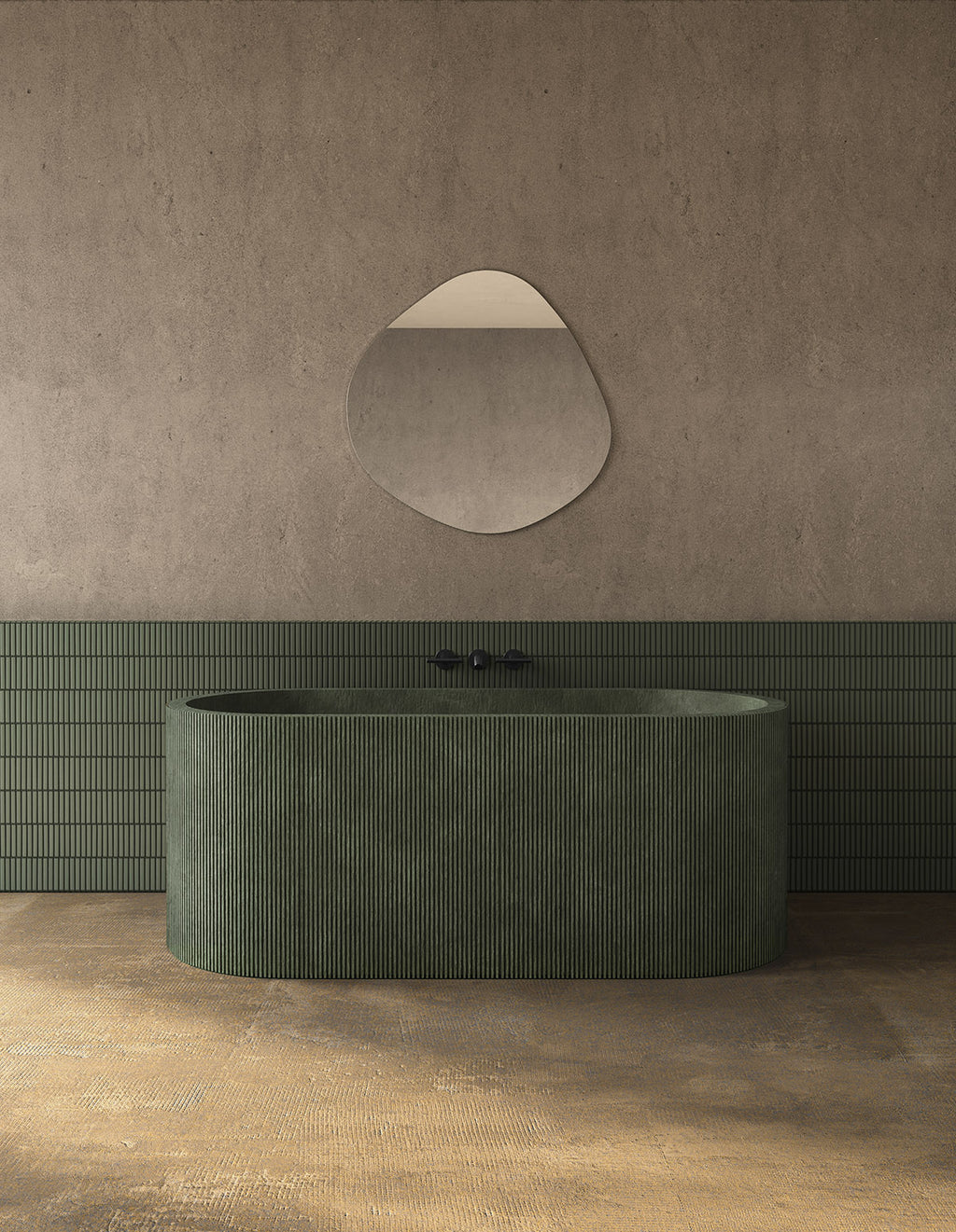 Slim Organic Mirror 80cm