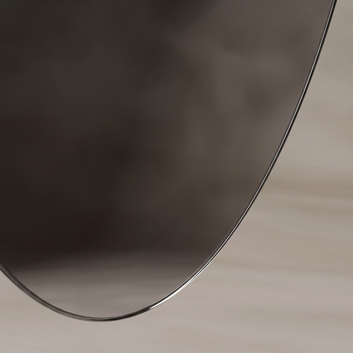 Slim Oval Mirror 45x100cm