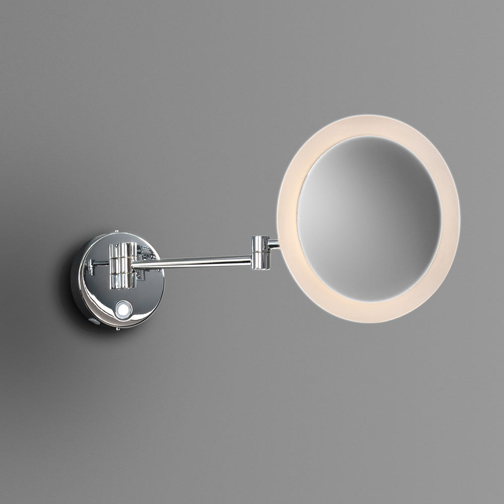 Sloane Round LED Magnifying Mirror Chrome