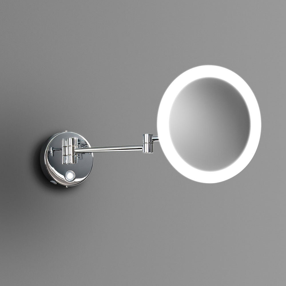 Sloane Round LED Magnifying Mirror Chrome