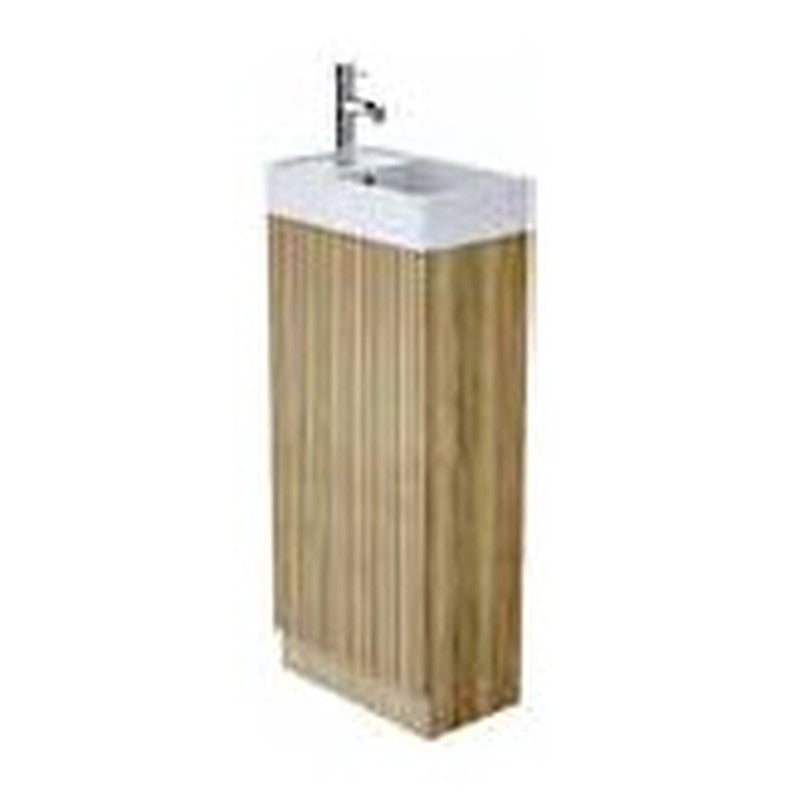 Sohana 400mm Floorstanding Vanity Unit & Basin, 1 Door