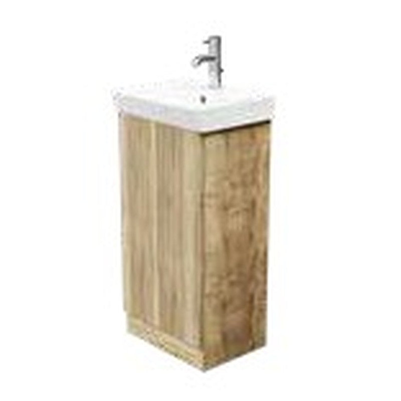 Sohana 500mm Floorstanding Vanity Unit & Basin, 2 Doors