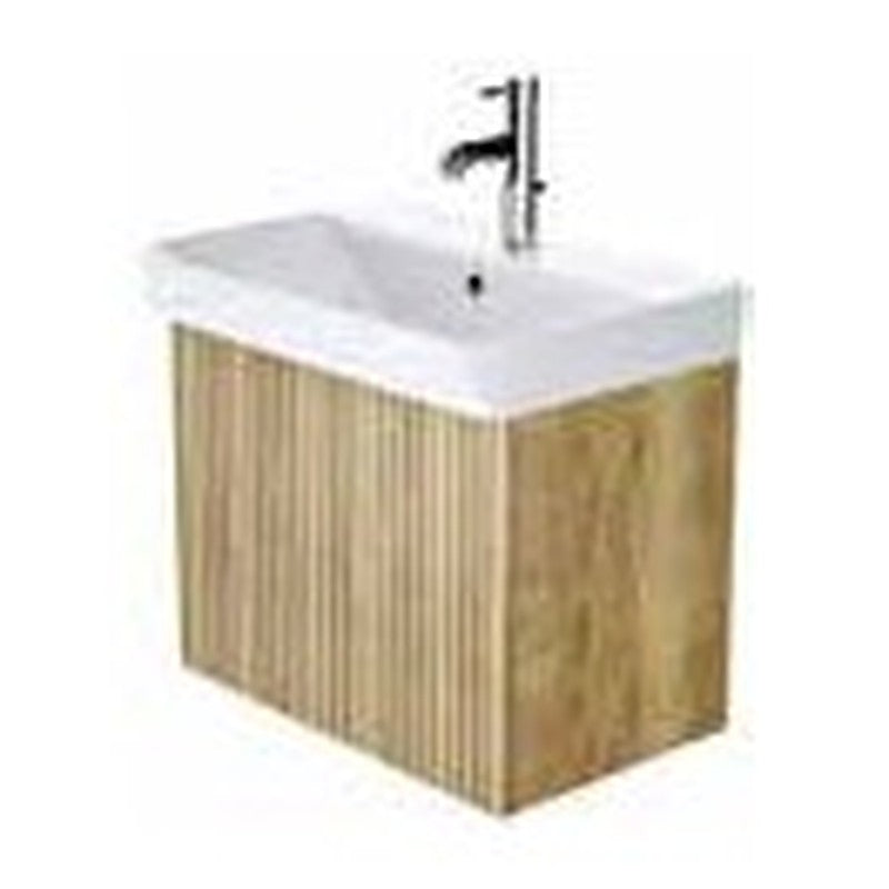 Sohana 600mm Wall Hung Vanity Unit & Basin, 1 Drawer