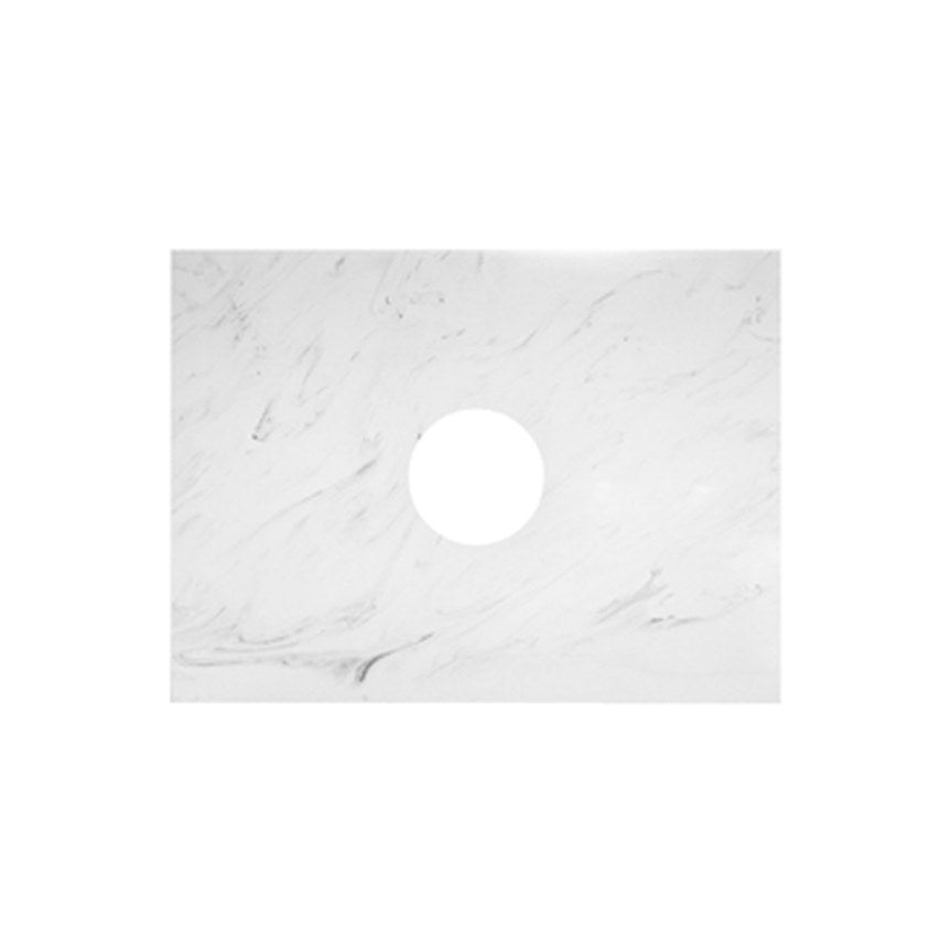 Solid Surface Vanity Worktop – White marble