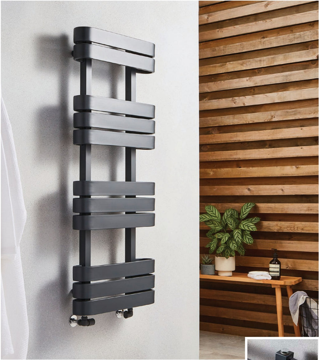 Tamar Anthracite Towel Rail