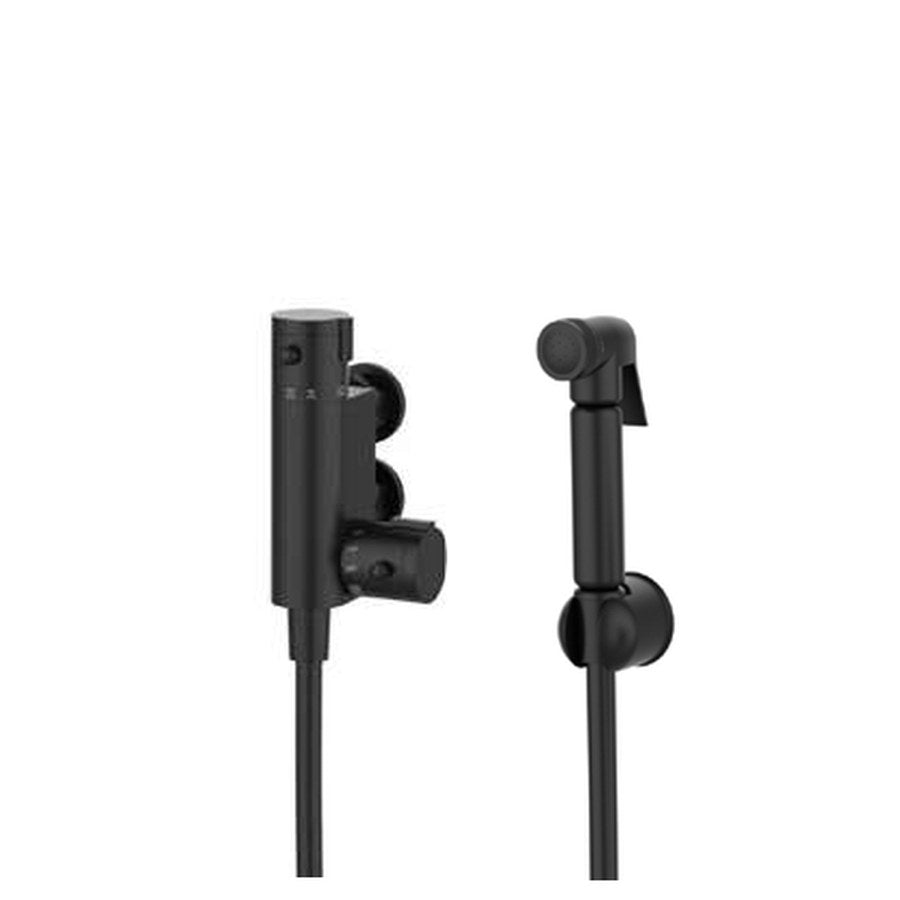 Thermostatic Douche Kits, Matt black