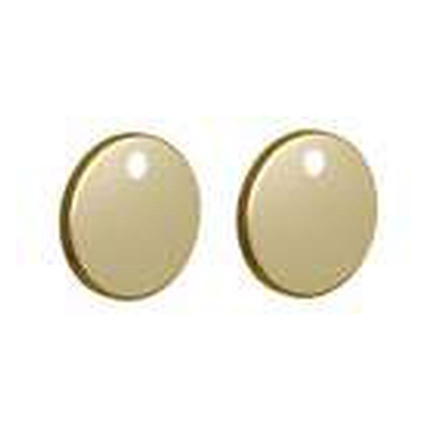 Toilet Seat Hinge Cover Caps – Brushed brass
