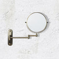 Taylor Reversible 5x Magnifying Wall Mirror - Aged Brass