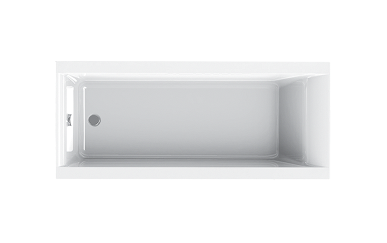 Carron Urban Single Ended Bath, plan view
