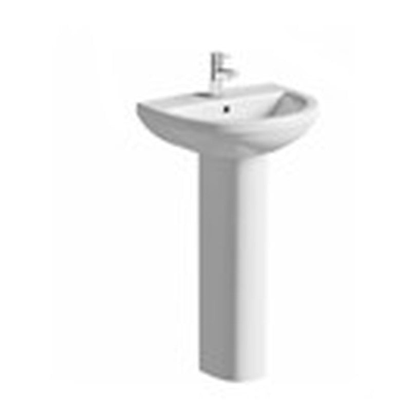Verano basin and full pedestal, 450mm