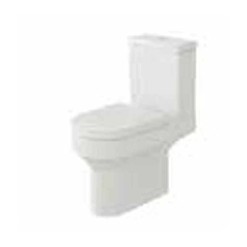 Verano close coupled toilet, open back