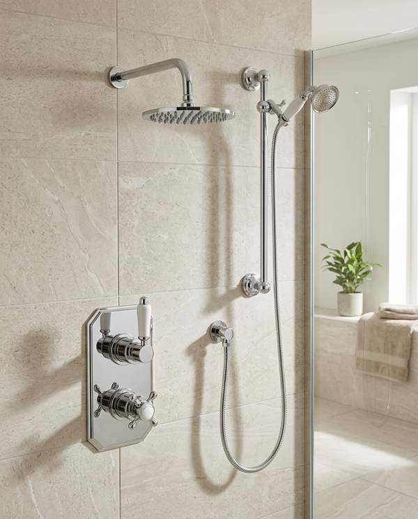 Vittoria Traditional Thermostatic Shower Sets & Valves