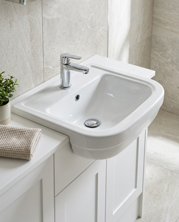 Windham Semi-Recessed Basin